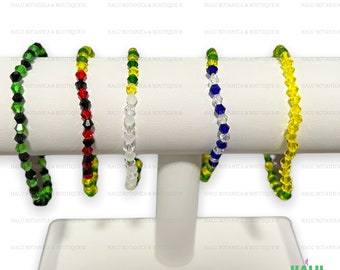 Pulseira Orixá Ilde/ Ilde de Yemaya Oshun Obatala Elegua Ogun/ Ilde Ajustável