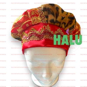 Sombrero ChangoTigre/ Gorro Chango/ Santeria Osha