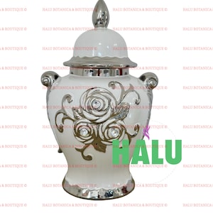 Tinaja Obatala / Sopera de Obatala Brillante/ White Tureen