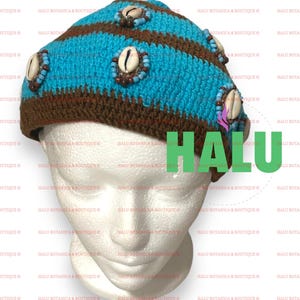 Gorro San Lazaro Aliprete tejido/ Gorro Asojano Tejido/ Santeria Osha