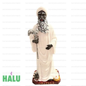 12&quot; Obatala Statue/ Estatua de Obatala/ Santeria