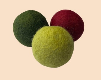 Wool balls for cats, Toy Set, Natural and Eco-Friendly Playtime Fun