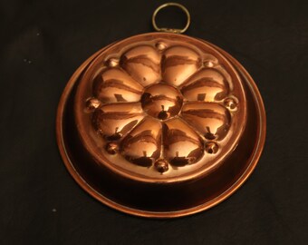 Vintage Copper Form, Scandinavian Wall Decoration With Fruit Design, Retro  Copper Baking Mold, Hanging Copper Mold, Old Copper Dish -  UK