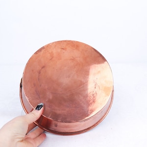 Big Antique Copper Mold Vintage Rustic Kitchen Wall Hanging Jello Cake Mold