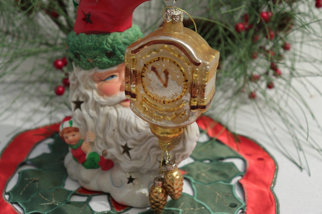 Cuckoo Clock Christmas Ornament Hanging Glass Decoration Xmas/ Etsy