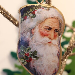 Nostalgic Vintage metal Эксклюзивная игрушка Рождественское украшение Santa Claus Saint Nicolas Vintage Christmas, Retro Christmas
