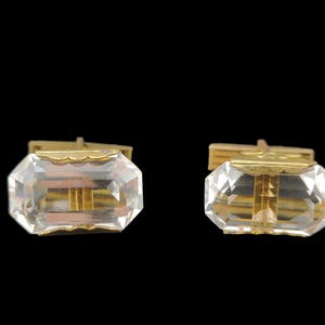 USSR Cufflinks | Rock Crystal | Sverdlovsk,  | Very Good Condition. made in USSR,