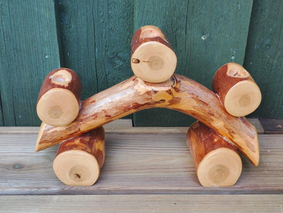 大型ヴィンテージスウェーデン製木製希少シャンデリア、スカンジナビア