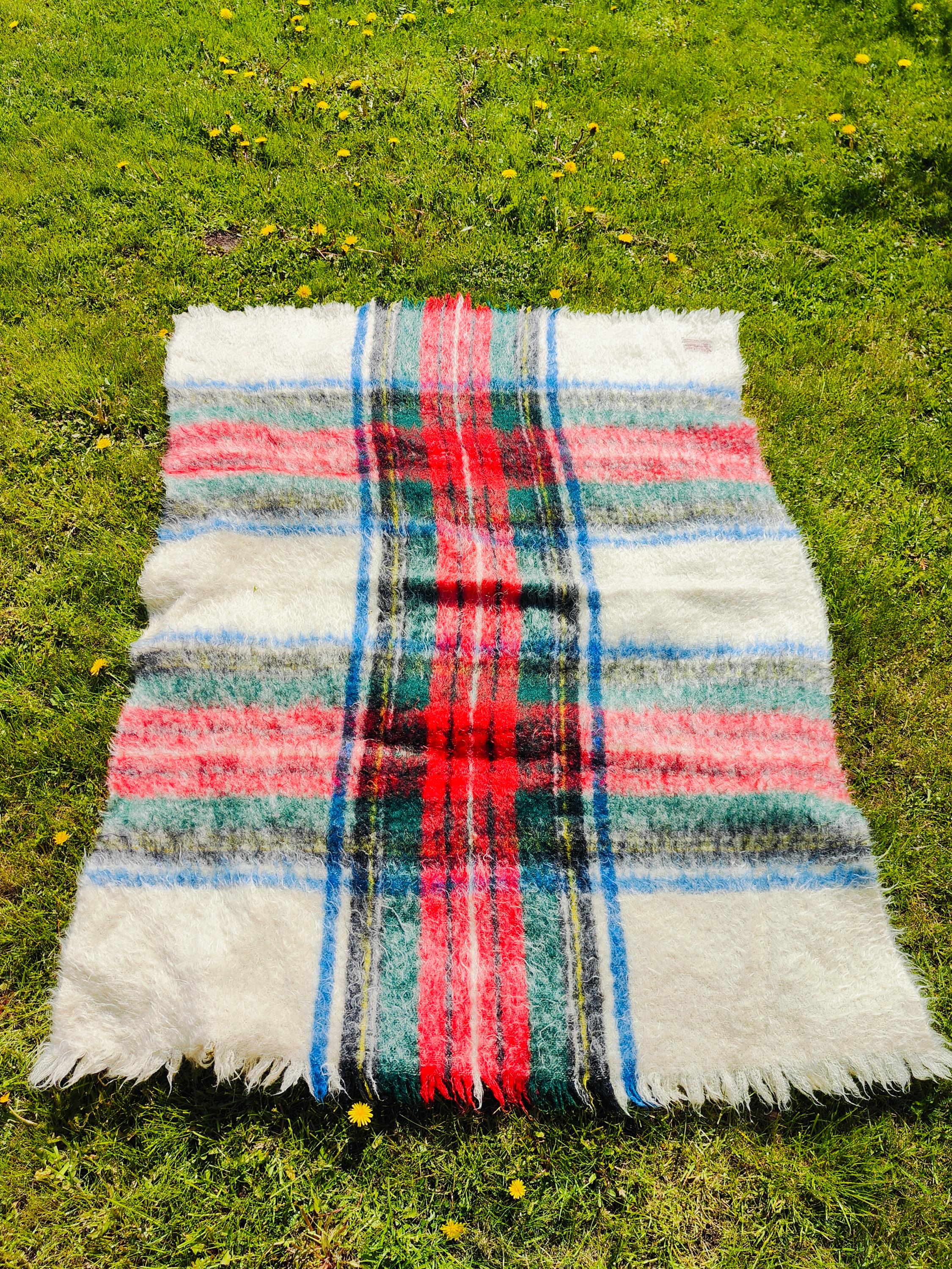 GLEN CREE モヘヤブランケット(L) GLEN CREE モヘヤブランケット(L)