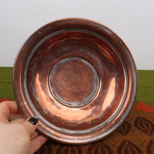 Antique Copper Mold Vintage Rustic Kitchen Wall Hanging Jello Cake Mold