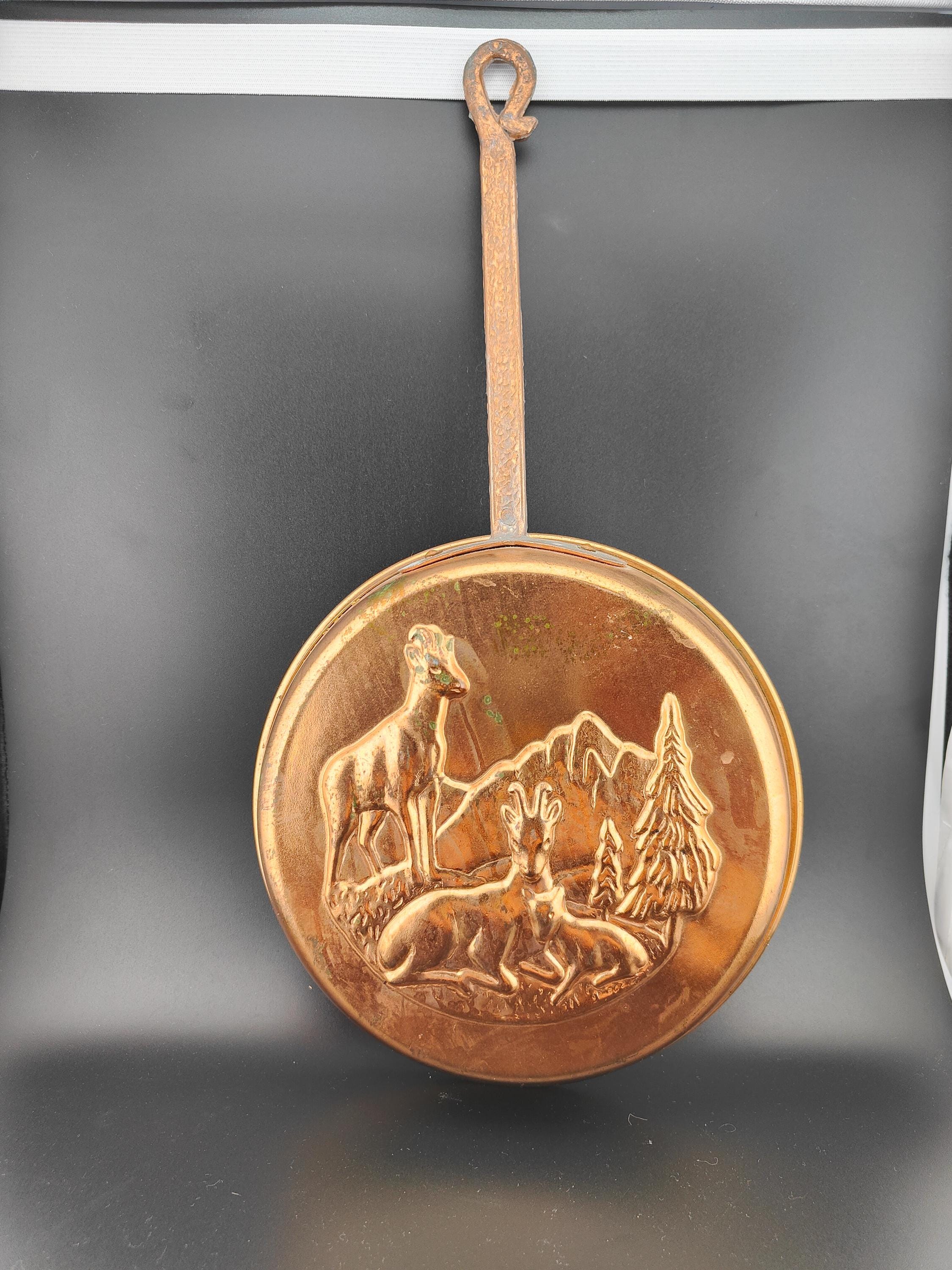 Unique Vintage Swedish Copper Mold/kitchen Mold/ Swedish Design