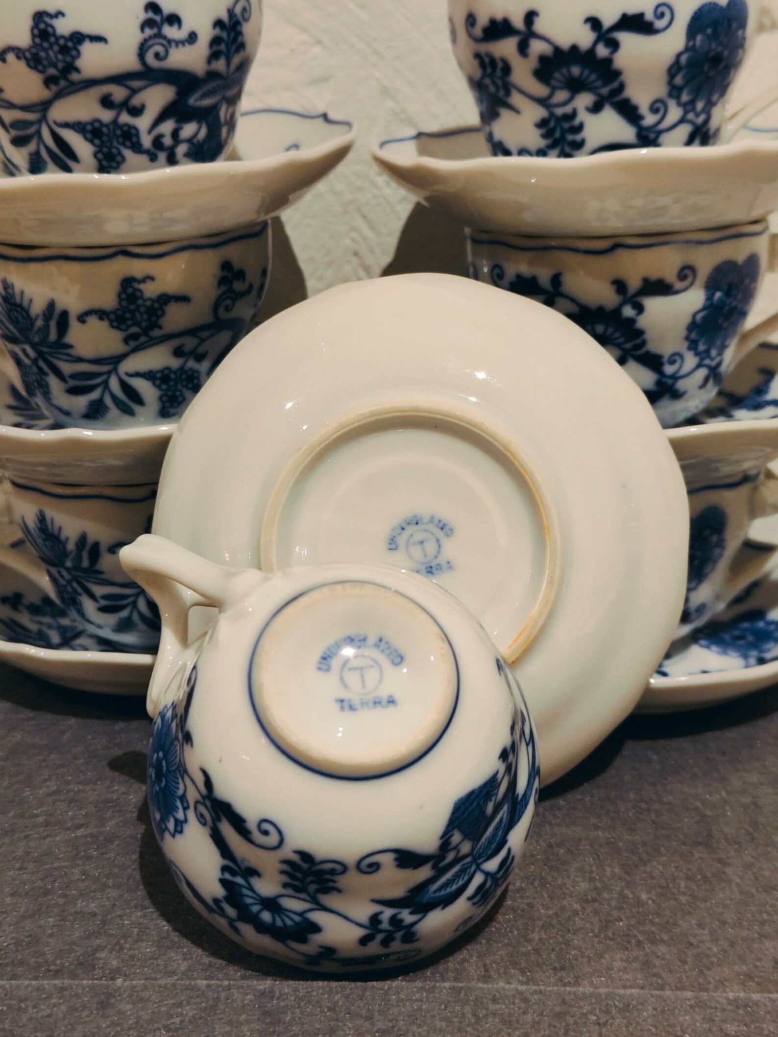 Moditerranean Cup & Saucer Sunrise Blue
