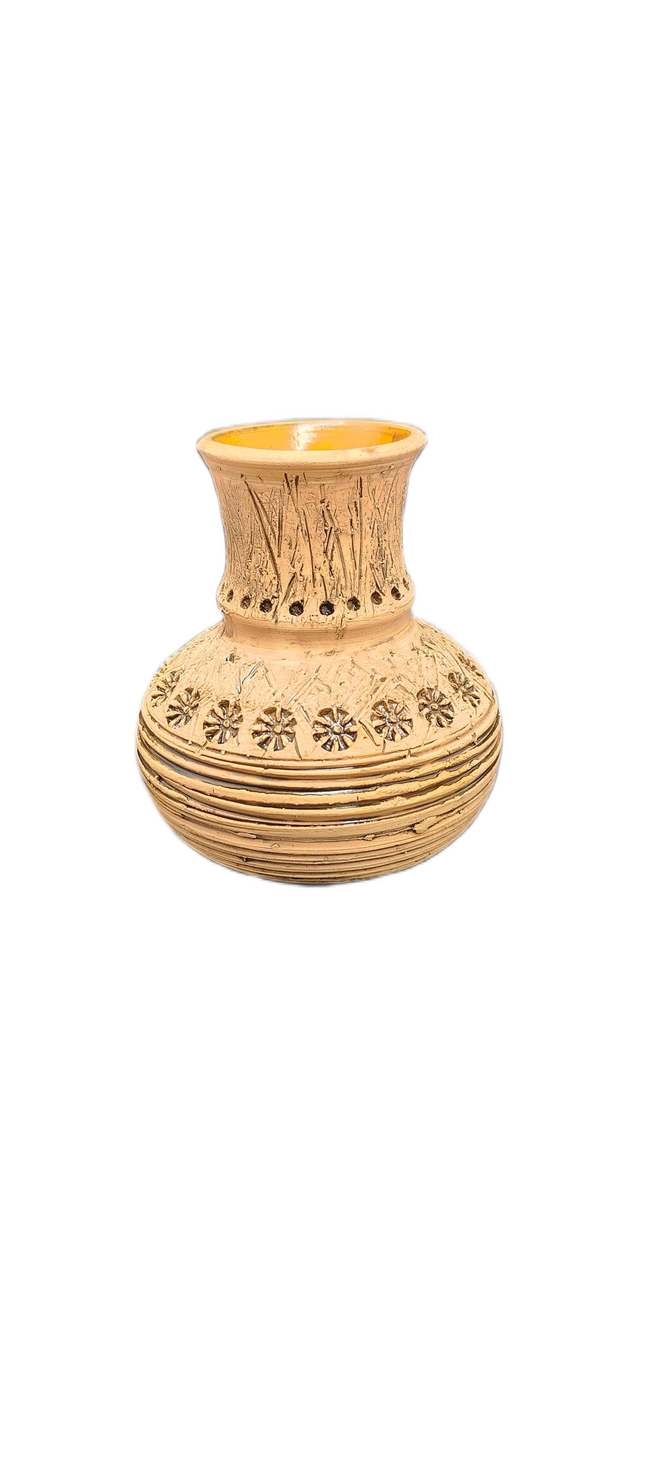 Vintage Olof Georg Hermansson Swedish Pottery Vase – Mid-century