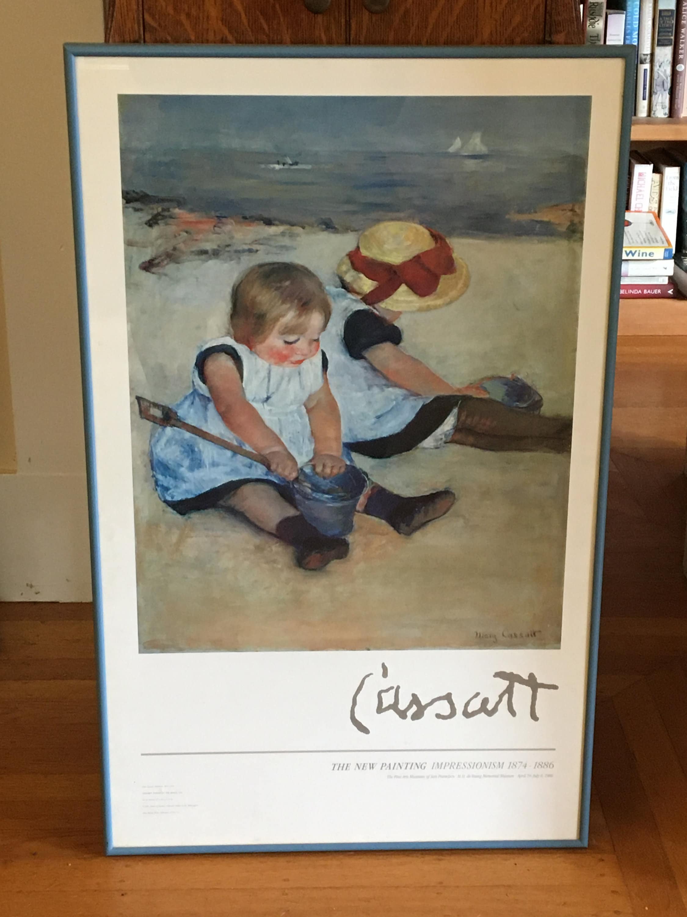 Mary Cassatt Children Playing On The Beach