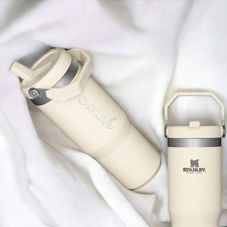 Personalized STANLEY CUP Tumbler Custom Engraved Bridesmaid Gifts for Mom Her Women Teacher Graduation Bridal Wedding Anniversary Girlfriend