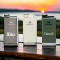 Personalized STANLEY FLASK for Men Custom Engraved Groomsmen Gift for Him Dad Groomsman Camping Anniversary Retirement Boyfriend Birthday