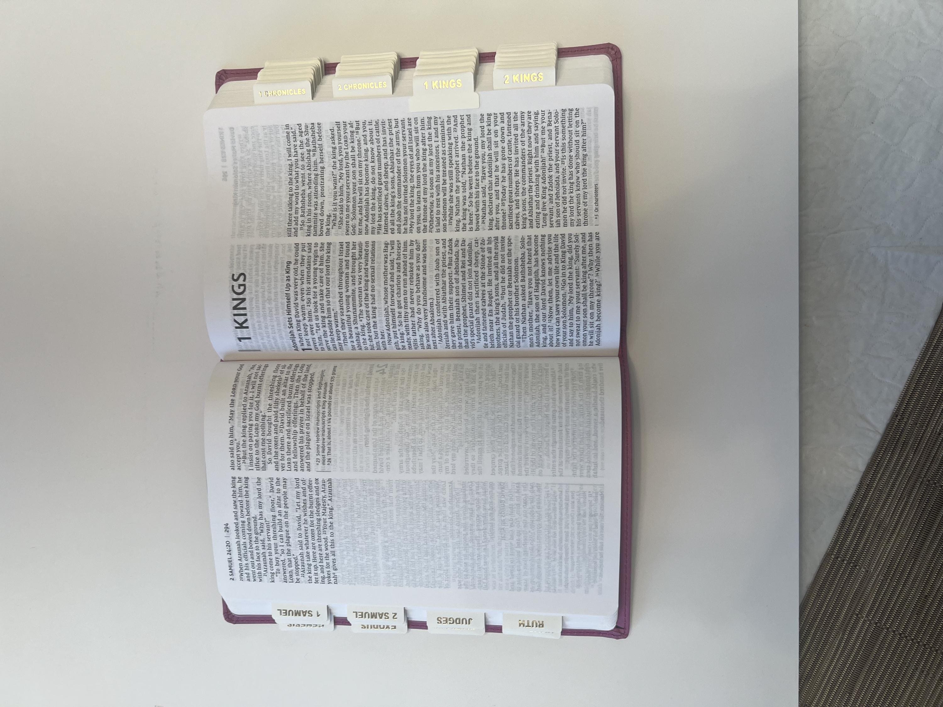 Custom Pink NIV Tabbed BIBLE with Tabs Christian Catholic Gift for Her Mom Women Girls Confirmation Communion Baptism Study Wedding Birthday