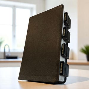 Niestandardowa czarna Biblia NIV z zakładkami Chrześcijański prezent dla niego, taty, mężczyzny, kobiety, konfirmacji, chrztu katolickiego, ślubu, urodzin, świąt Bożego Narodzenia