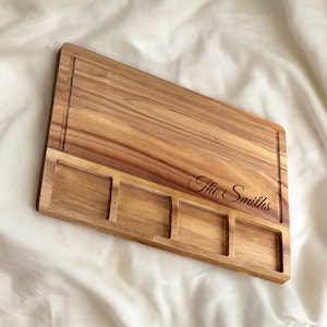 Personalized CHARCUTERIE BOARD Custom Engraved Chopping Cheese Tray Housewarming Home Gift for Mom Dad Her Wedding Birthday Christmas