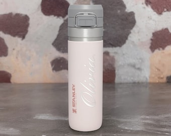 Personalized STANLEY CUP TUMBLER Travel Mug Teacher Bridesmaid Birthday Gift for Her Mom Women Graduation Coach Custom Engraved Husband