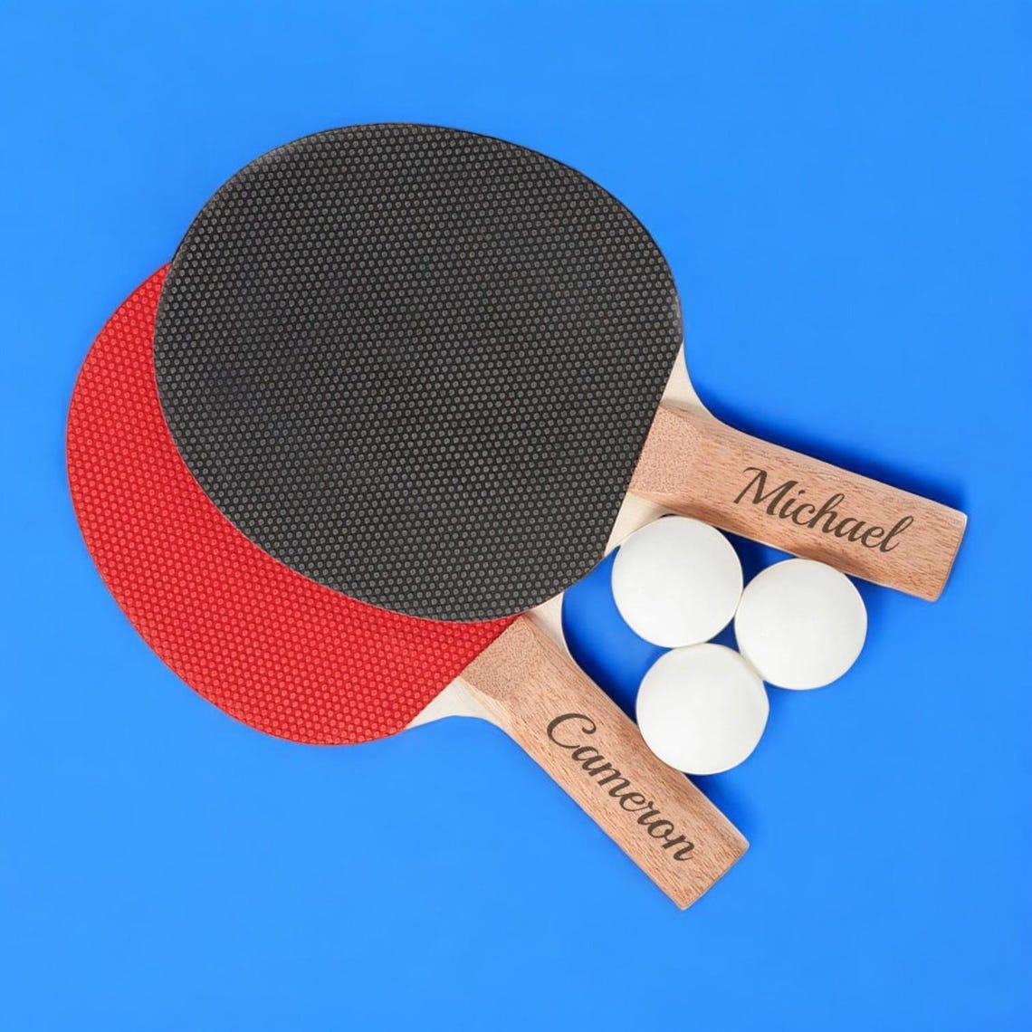 Personalised Paddle Racket Personalized PING PONG PADDLES Table Tennis Racket Racquet Pips Hardbat ...