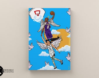 Kobe Bryant LeinwandBild