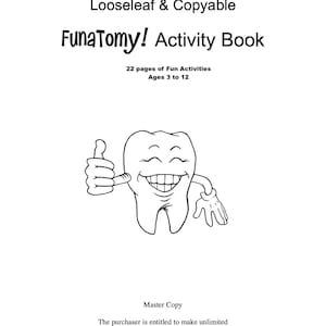Dental Health Coloring and Activity Book