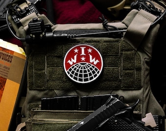 The Industrial Workers of the World Embroidered Patch ｜Leftist vexillology