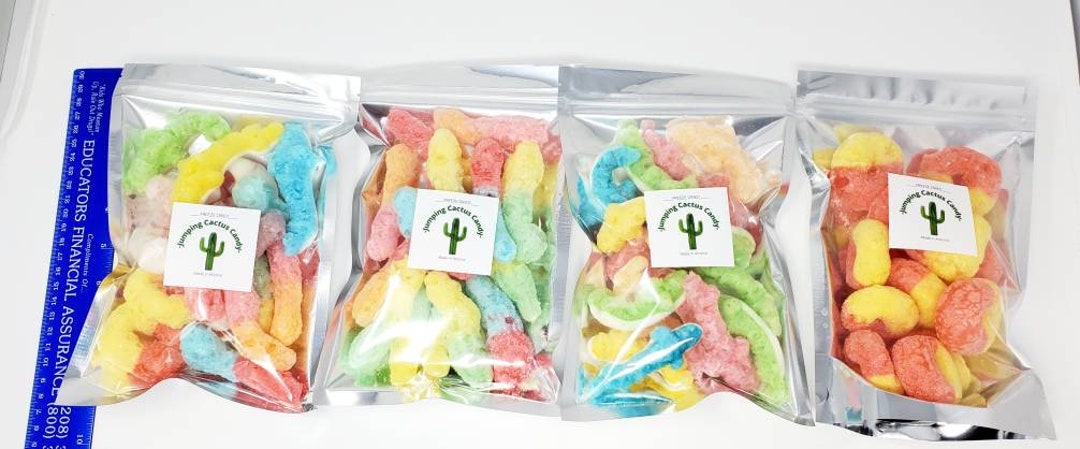Freeze Dried Candy Gummies Sampler Pack XL and Gummi Rings and - Etsy