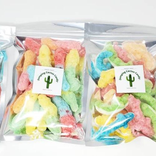 Freeze Dried Candy Gummies Sampler Pack XL and Gummi Rings and Etsy