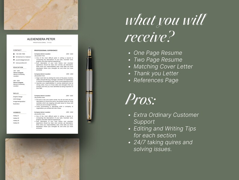 Professional Simple Resume Template - Il 794xN.4870947033 Mbvi 