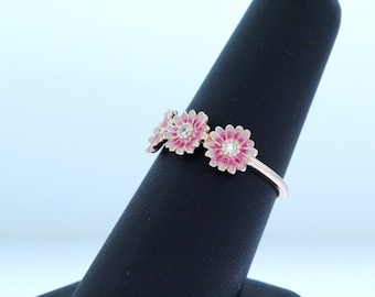 Pandora Rose Gold Pandora Single Daisy Ring Pandora 14k Rose