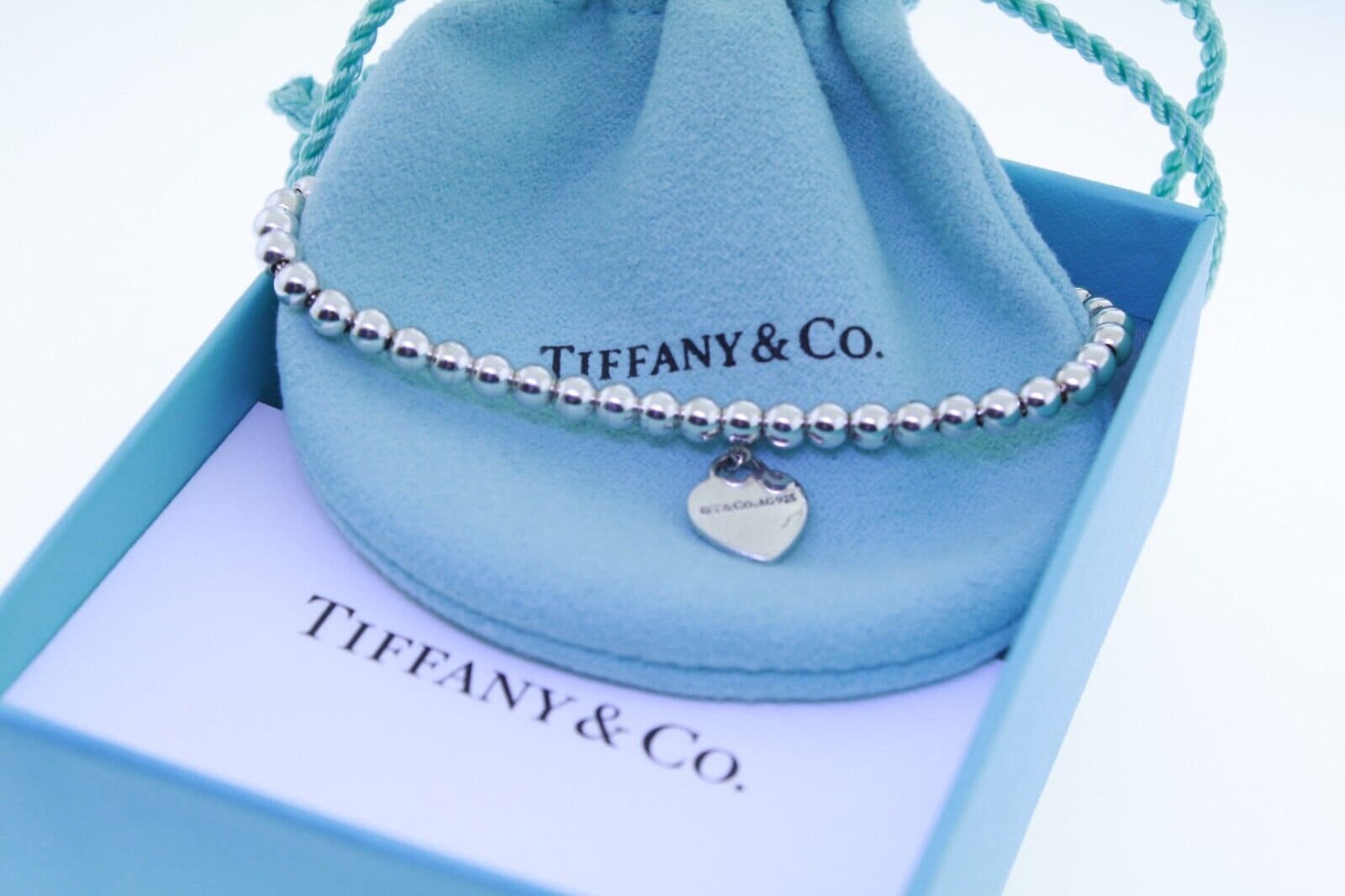 ティファニー リターントゥティファニー/ミニハートタグ/ビーズ/ブレスレット ティファニー リターントゥティファニー ミニハートタグ ビーズ