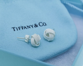 Tiffany \u0026 Co Sterling Silver Twist Knot 