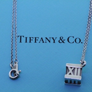 Gemstone Necklaces Tiffany Atlas Cube Pendant TIFFANY CO Atlas