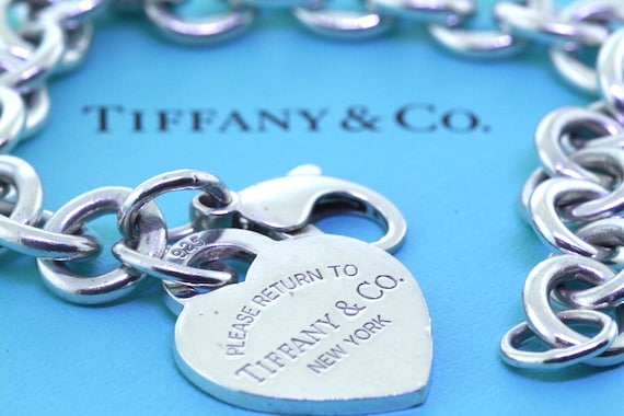アクセサリー tiffany&co return to heart bracelet 925 TIFFANY&Co. bracelet Silver925 Silver Return to Heart Large