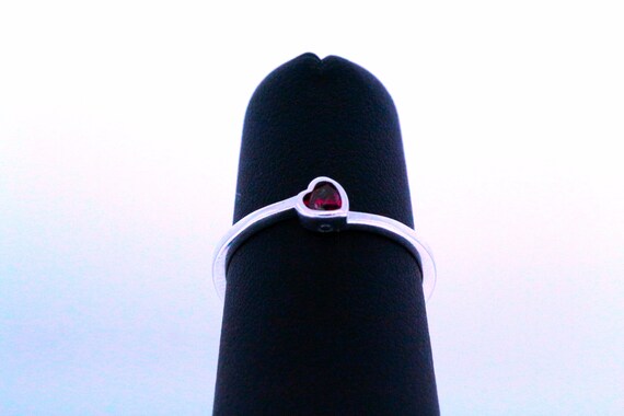 Pandora tilted outlet heart ring