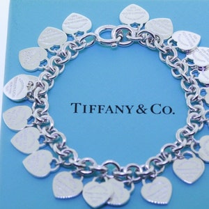 Multi Heart Tiffany Mini Heart Tag Bracelet Tiffany And Co Mini