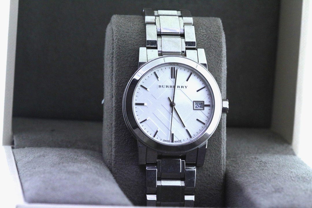 Burberry Women's Burberry Bu9100 Burberry Silver-Tone  display picture 1