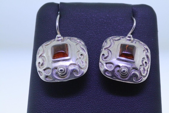 Silpada sterling silver etched - Gem