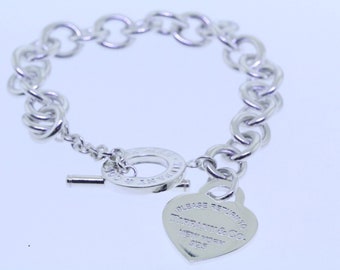 Buy Tiffany Sterling Silver Return to Heart Tag Toggle