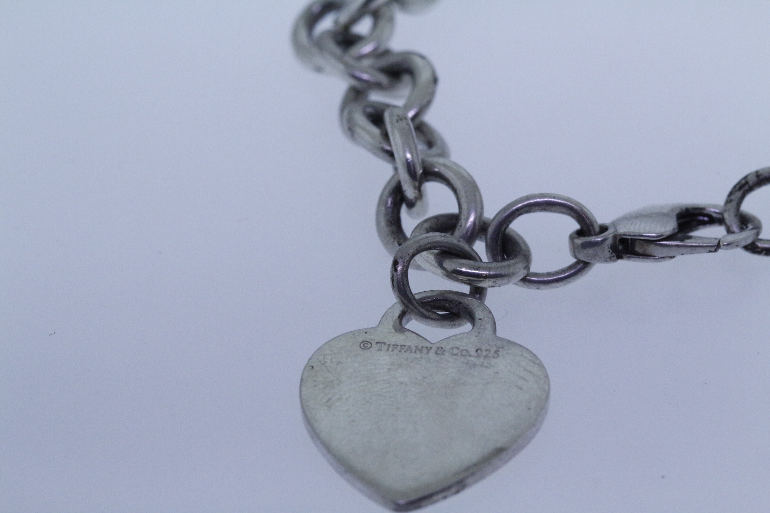 ティファニー スターリングシルバー ブレスレット ハート