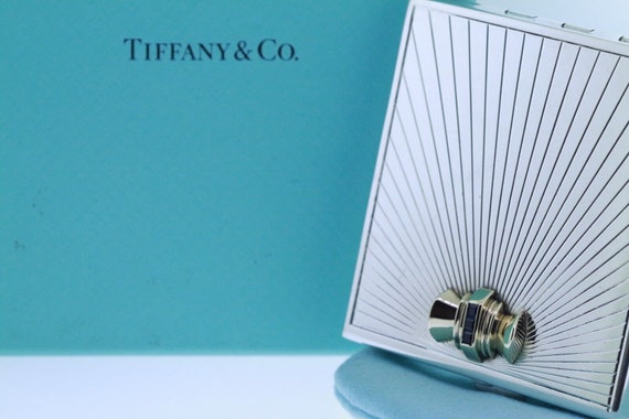 【maicca】80s tiffany 14k × silver Vintage Tiffany & Co Toggle Necklace 16