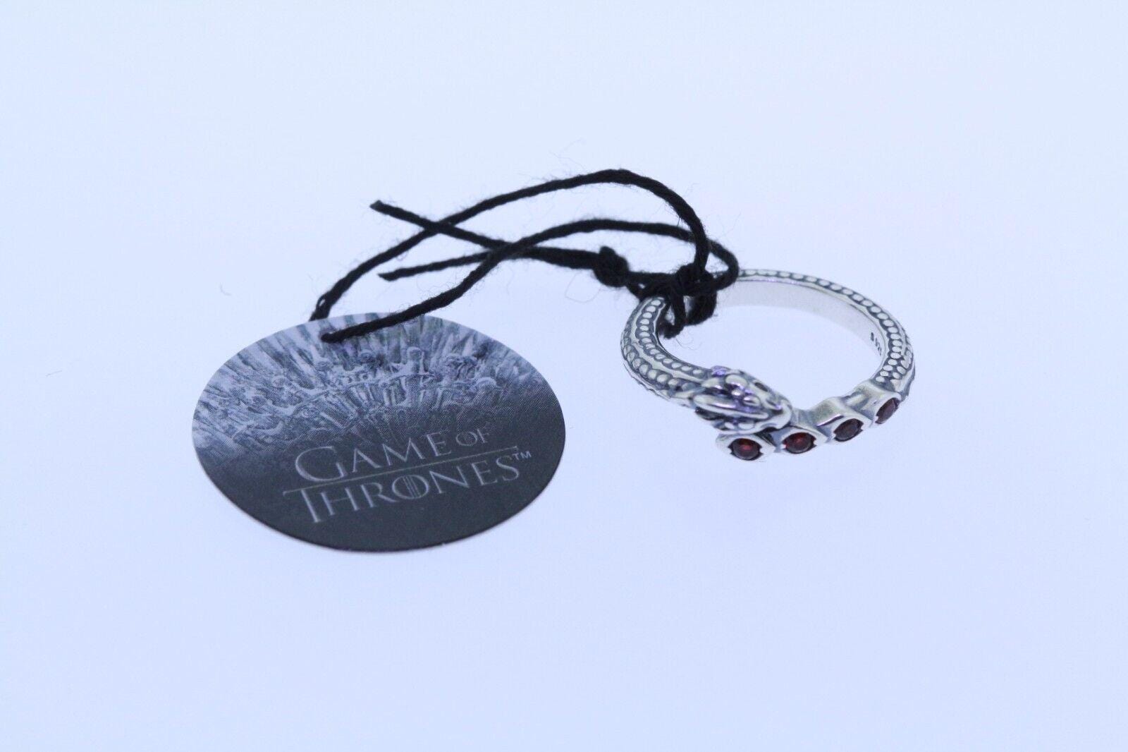 Pandora Game of Thrones Dragon Sparkling Ring - Etsy