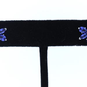 Pandora Sparkling Blue Herbarium Cluster Stud Earrings 292407C01