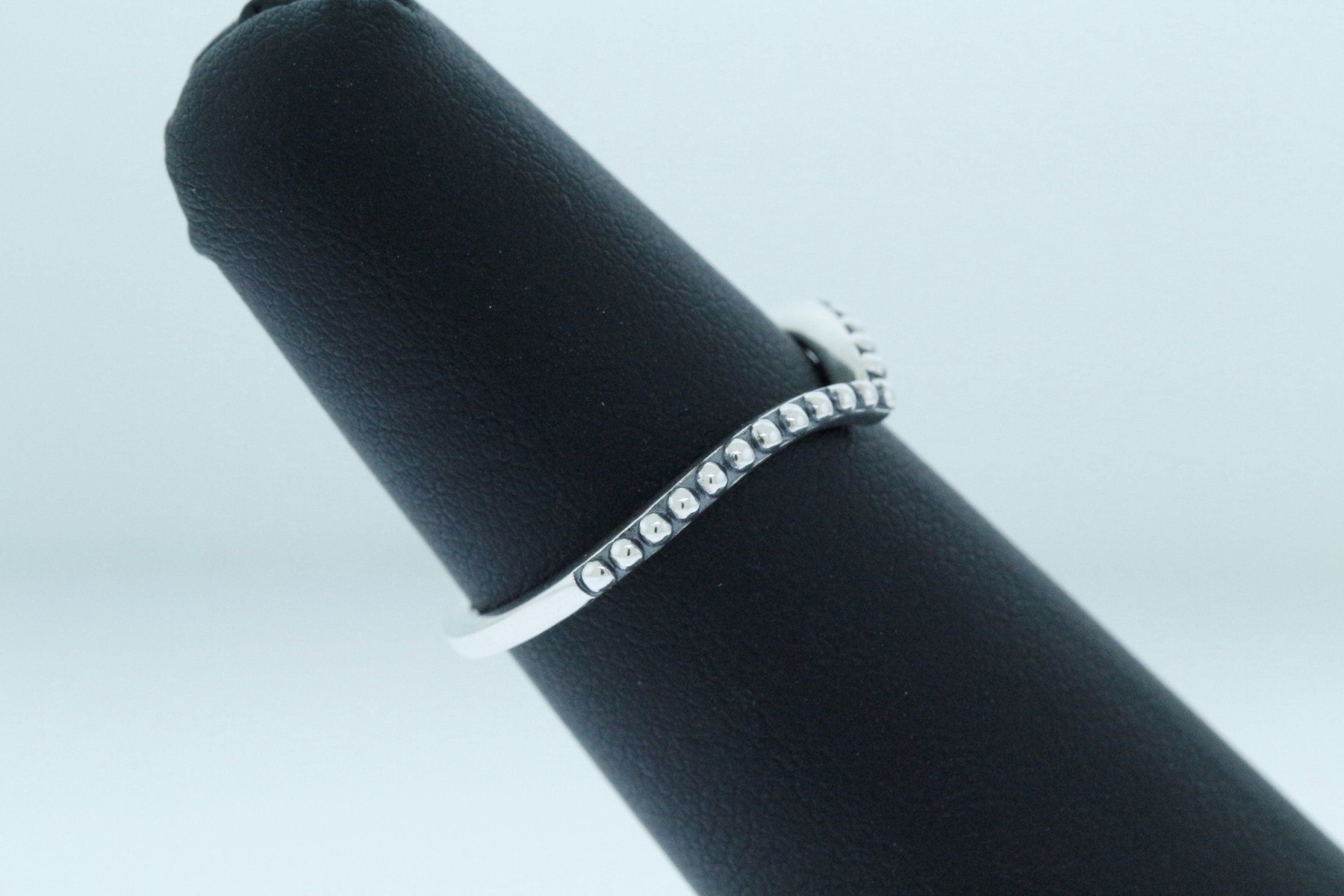 Pandora Sterling Silver Beaded Wishbone Ring - Etsy