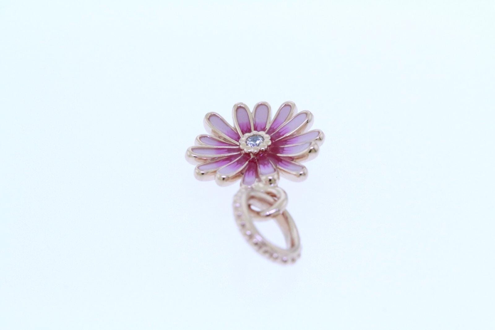 PANDORA Pink Daisy Flower Dangle Charm 788771C01 - Etsy
