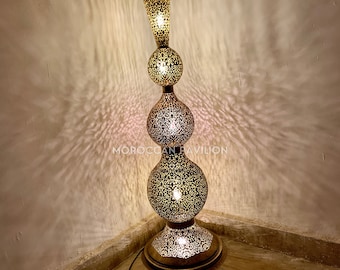 Marokkanische Lampe stehend , marokkanische Stehlampe , marokkanische Beleuchtung , Stehlampe , marokkanische Dekoration , Weihnachtsgeschenk , Luxus Lampe