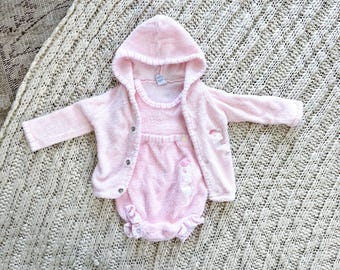 ヴィンテージ60年代 カーターズ製 テリークロス シーホースセット（サイズ：S、6～18ヶ月）