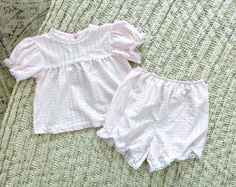 ヴィンテージ80年代 シルキーな肌触りのセット by Jackie’s Girls (サイズ3T)